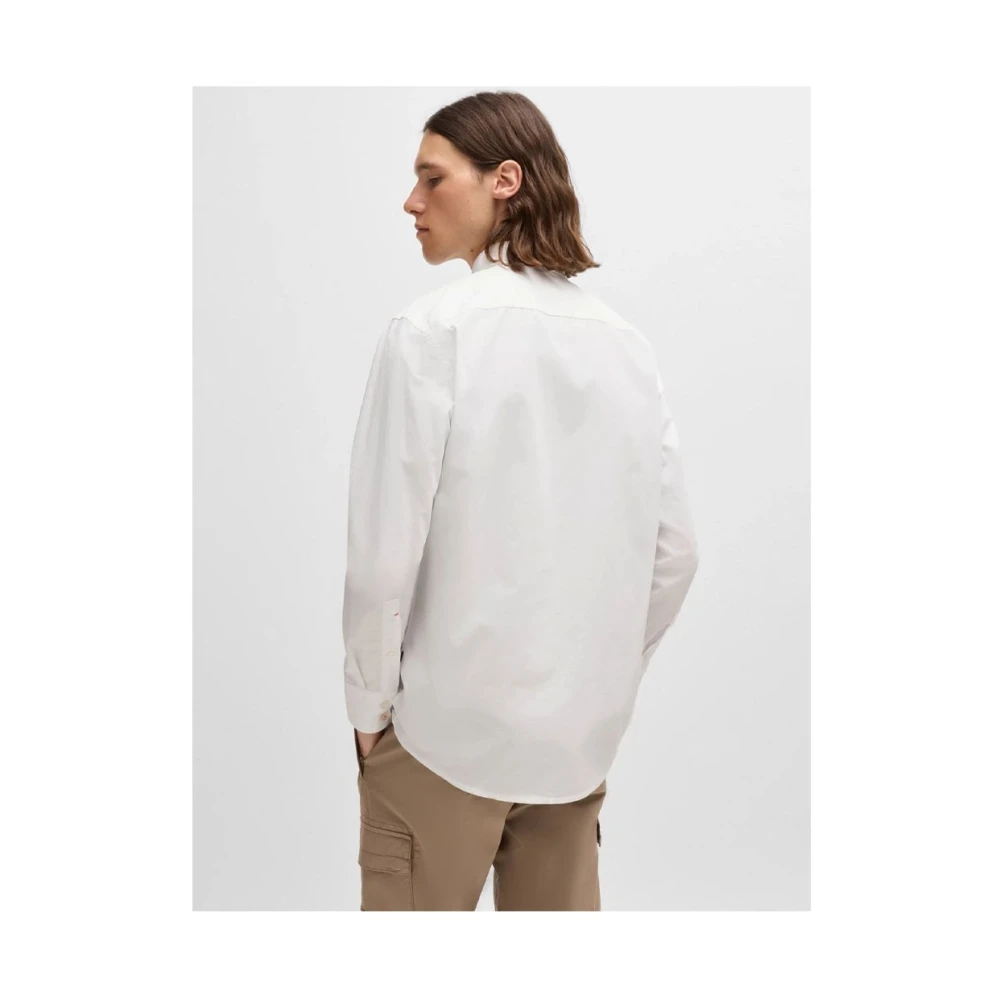 Hugo Boss Stijlvolle Shirt voor Mannen White Heren