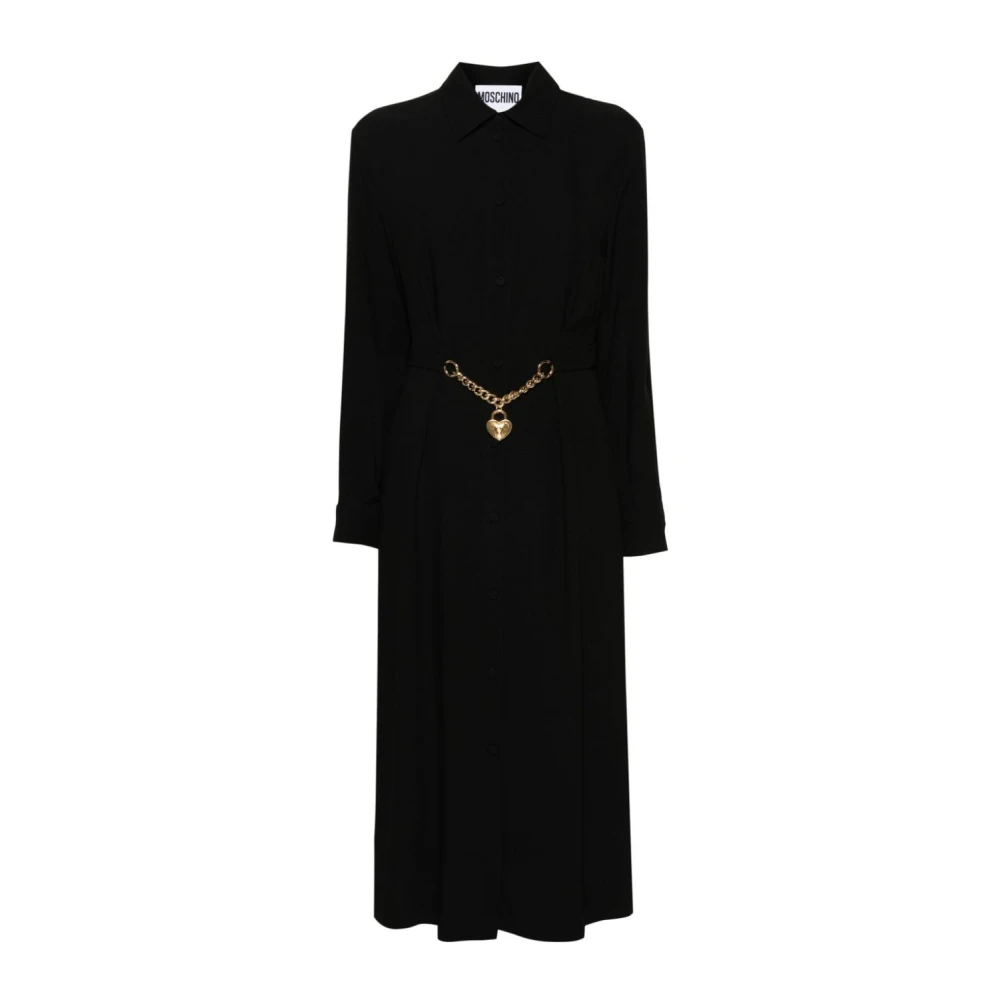 Moschino Elegante Jurk 8555C Black Dames