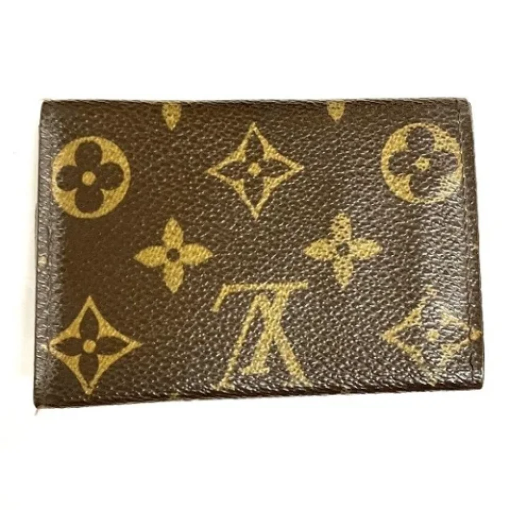 Louis Vuitton Vintage Pre-owned Canvas key-holders Brown Dames