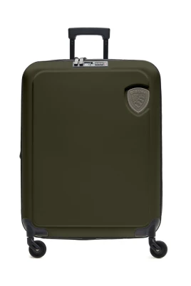Grön Syntetisk Cabin Trolley med Logo