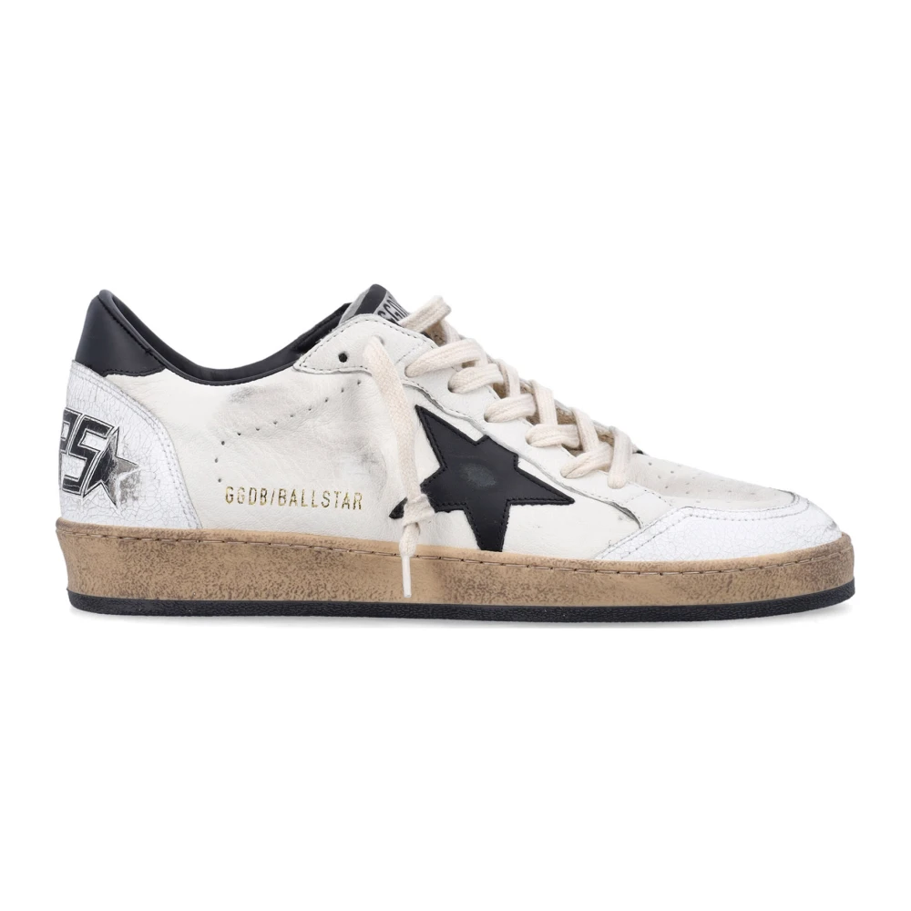 Golden Goose Men's Multicolor Sneakers, 6 Uk, Vintage Style Distressed Trainers