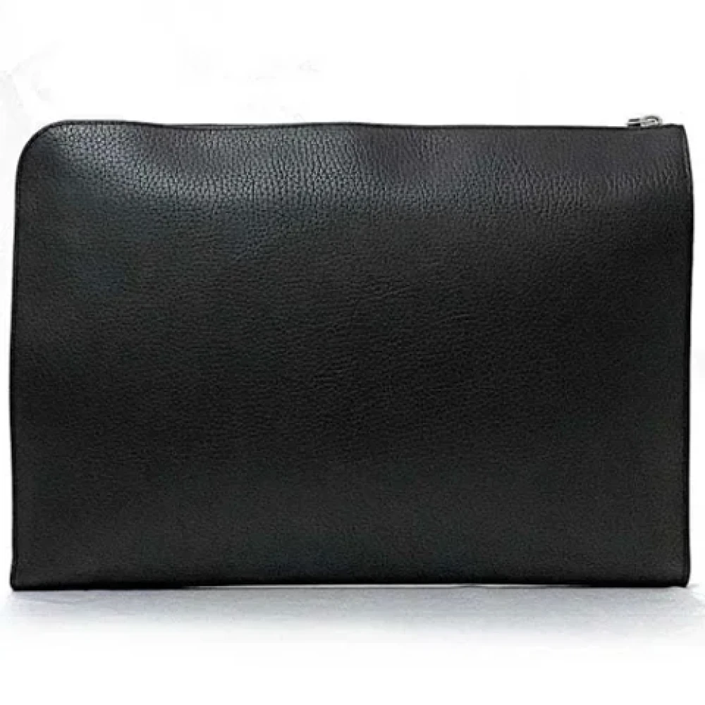 Louis Vuitton Vintage Pre-owned Leather louis-vuitton-bags Black Dames