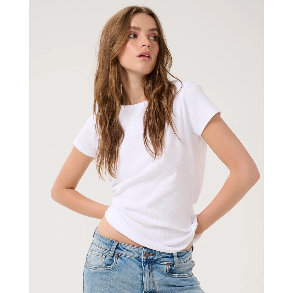 My Essential Wardrobe Klassieke T-shirt MandyMW White Dames