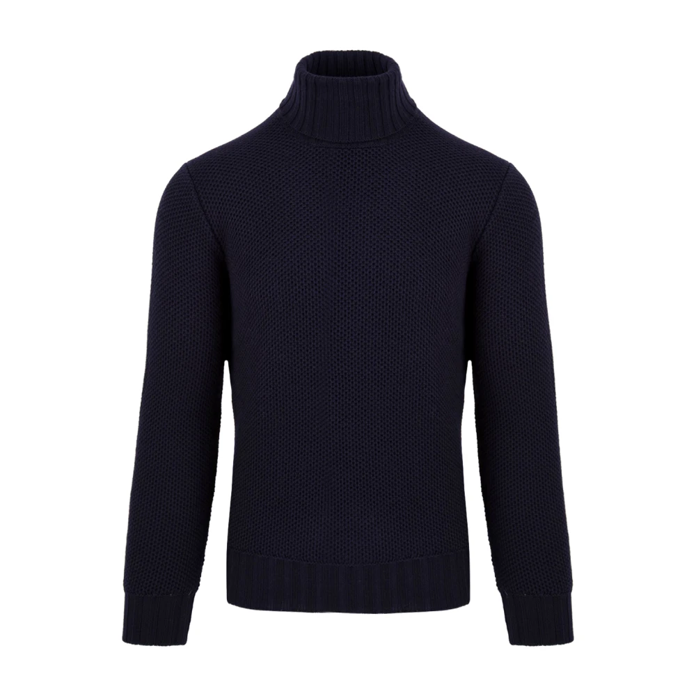Filippo De Laurentiis Blue Turtlenecks, Male, 2XL, Dv3ml Wm7q 890 Turtleneck