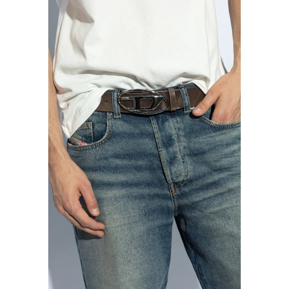 Diesel Riem `B-1Dr` Brown Unisex