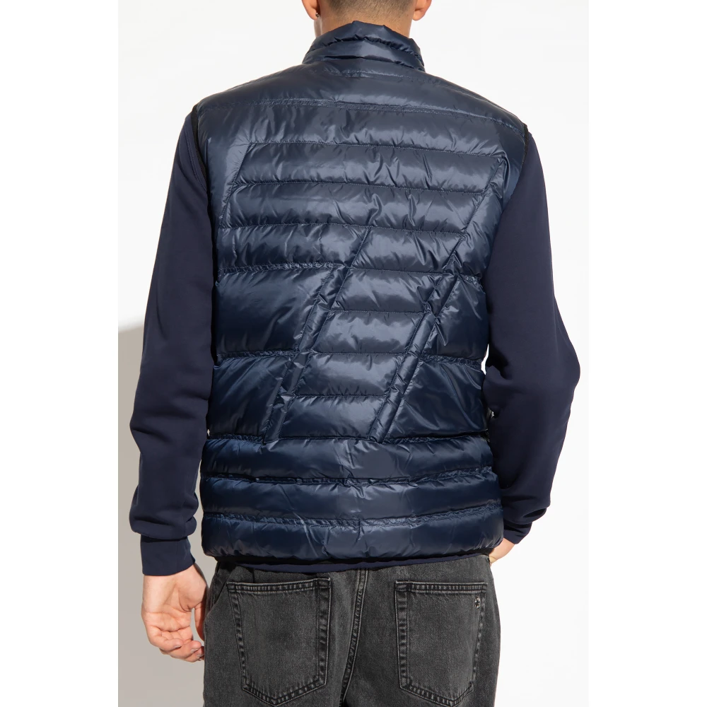 Emporio Armani EA7 Donsvest Blue Heren