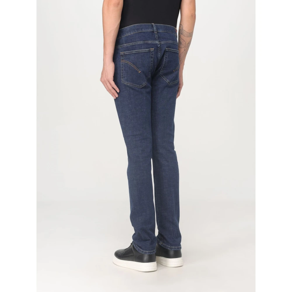 Dondup Gewassen Denim Konor Broek Blue Heren