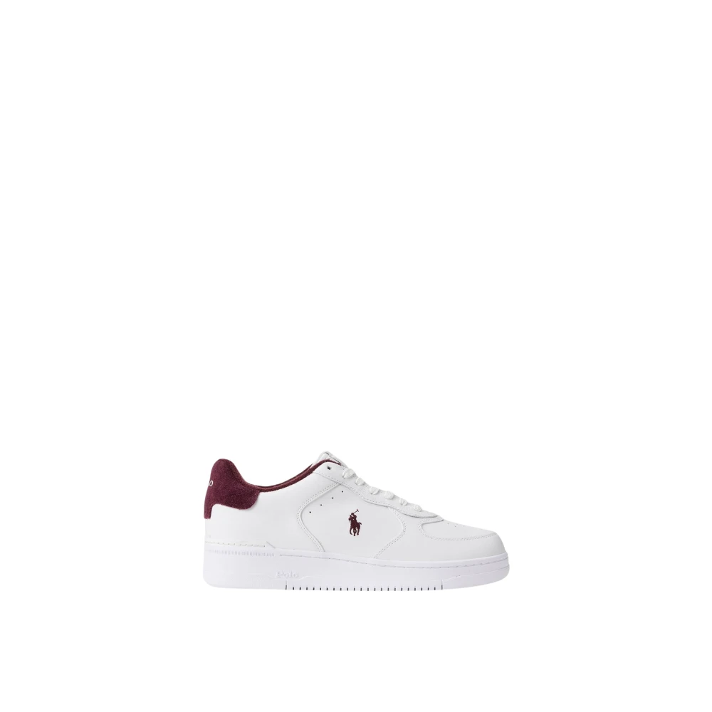 Polo Ralph Lauren Vit Sneaker Master Crt