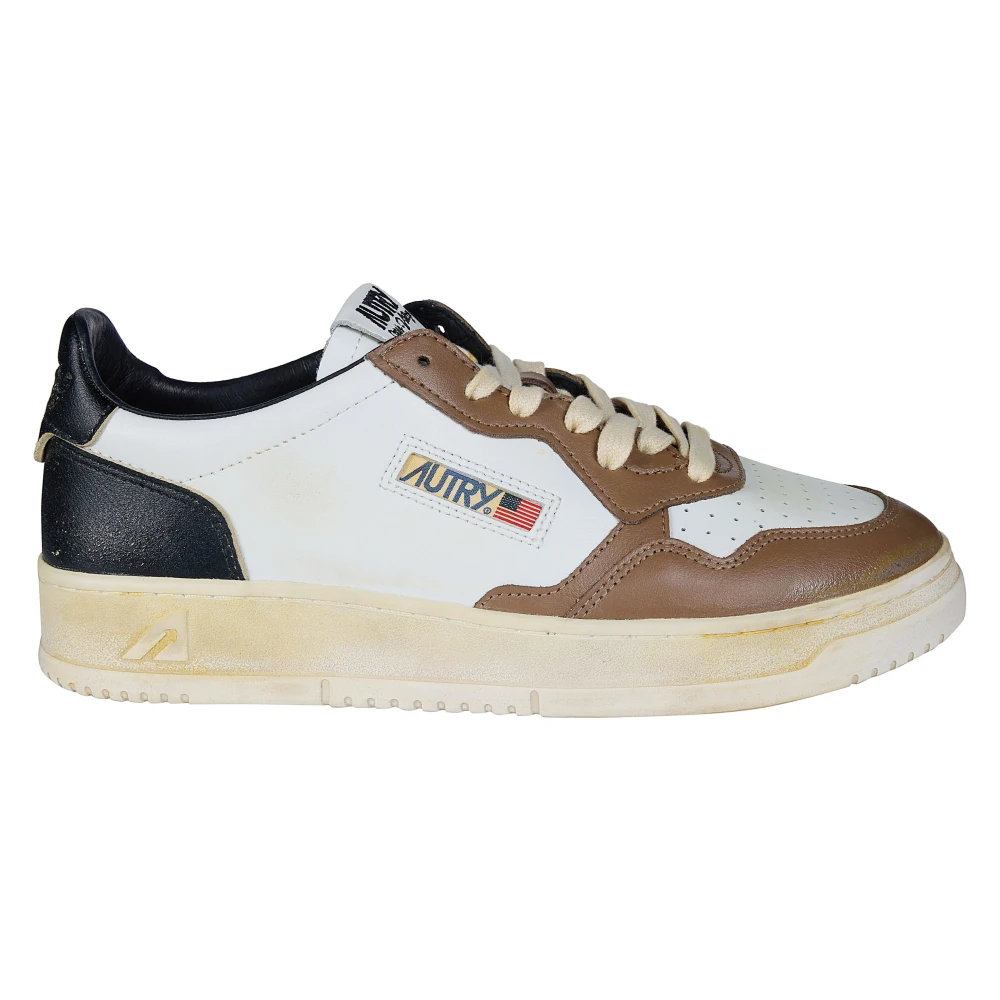 Autry Sup Vint Low Heren Schoenen Wit