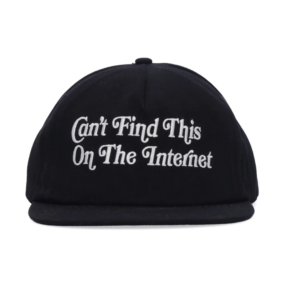 Market Zwarte Platte Klep Pet Snapback Stijl Black Heren
