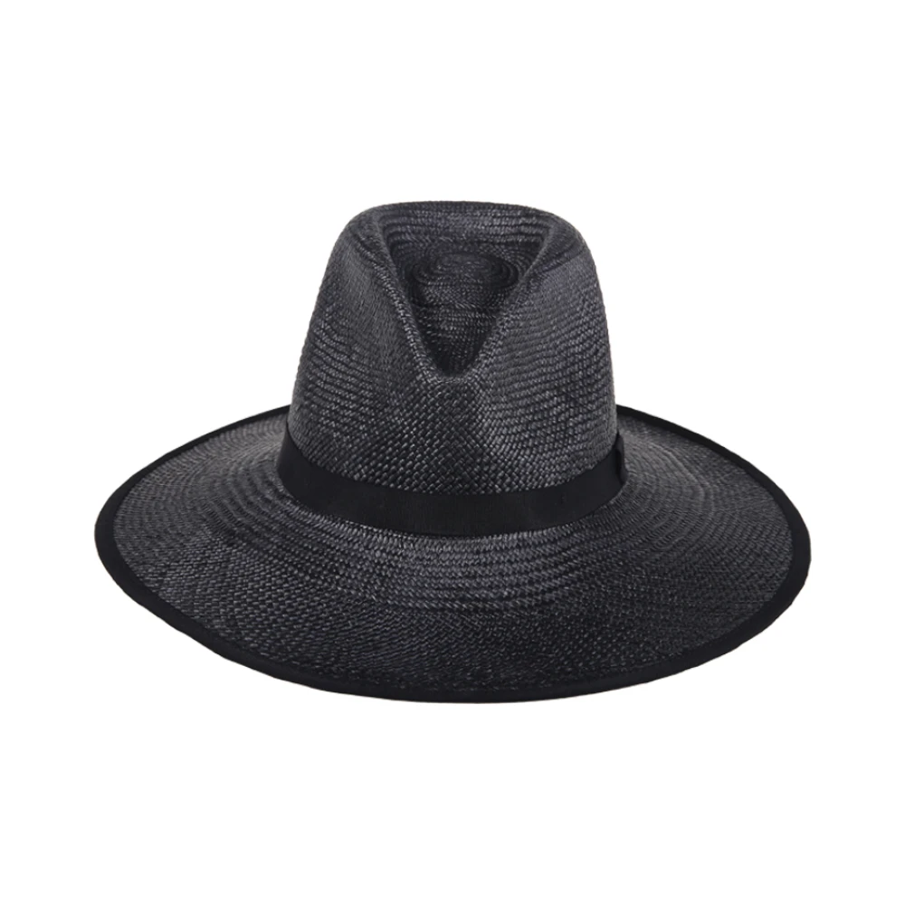 Max Mara Black Cellula Hat - Female - Accessories - 58 Cm - Accessories