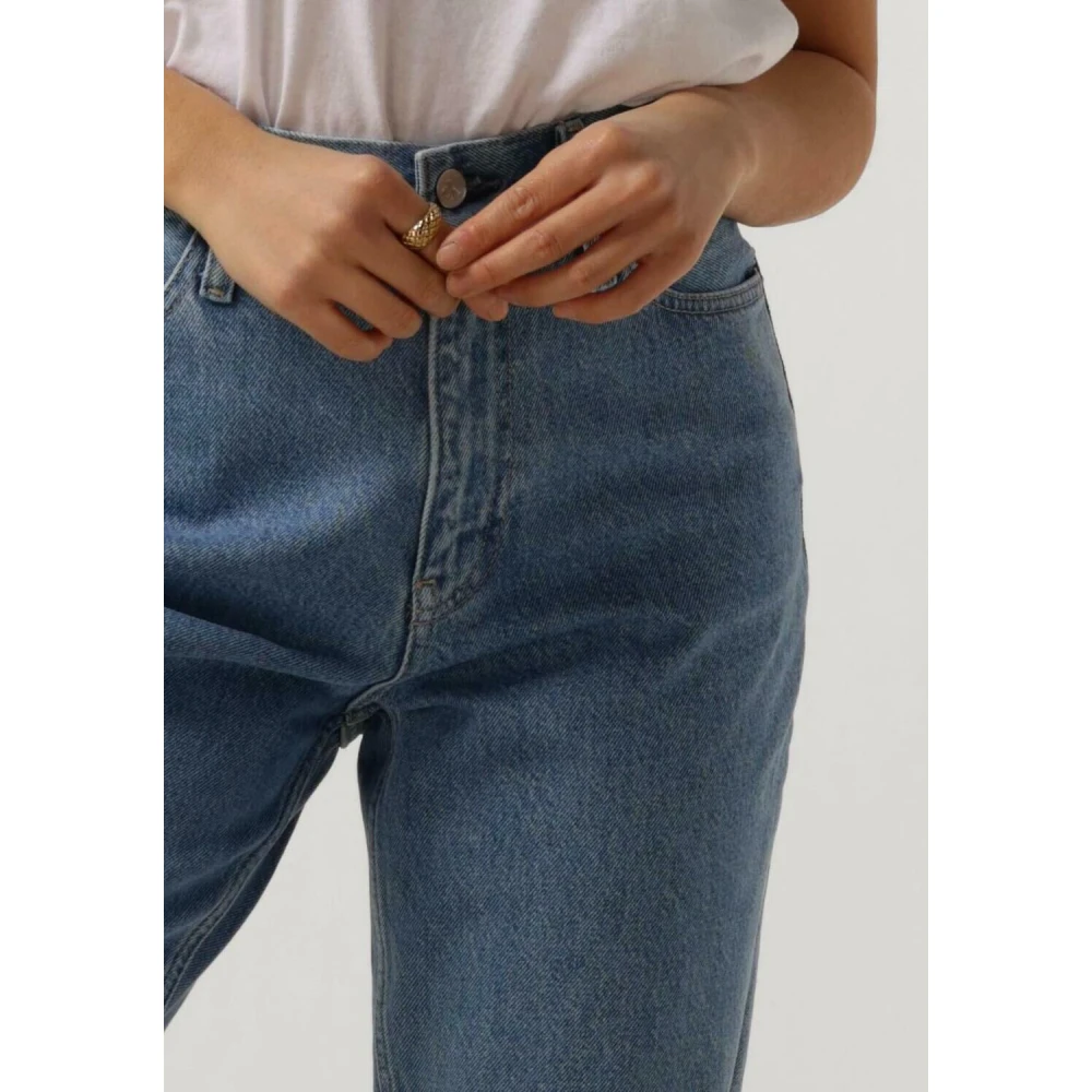 Calvin Klein Mom Jeans voor Vrouwen Blue Dames