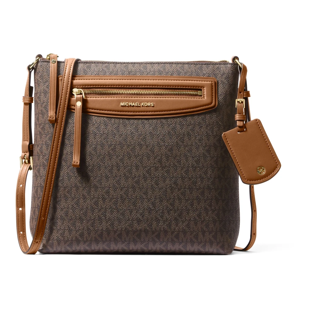 Michael Kors Women's Brown Jet Set Travel Large Crossbody - Cross Body Bags - One Size - Bags