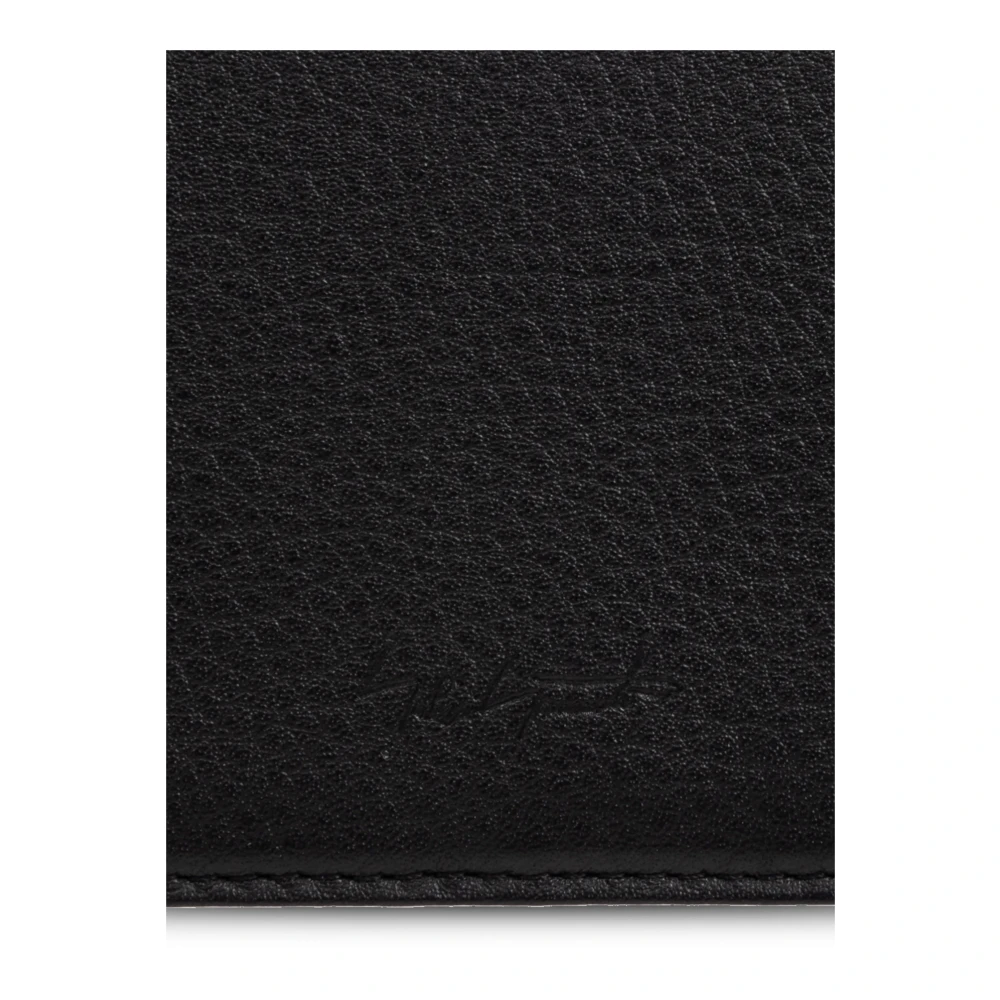 Yohji Yamamoto Opvouwbare kaarthouder Black Unisex