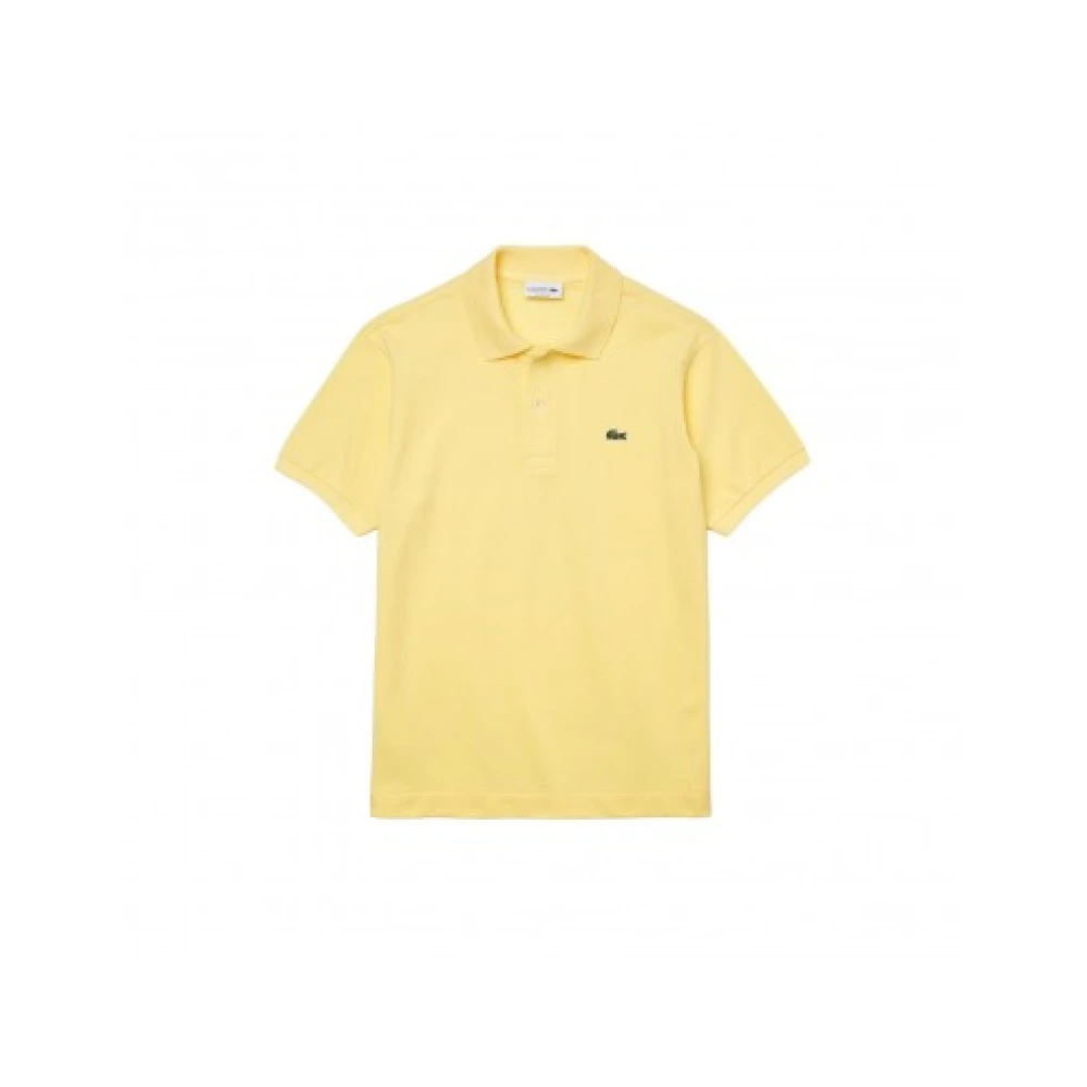 Lacoste Gele Polo Shirt Yellow Heren