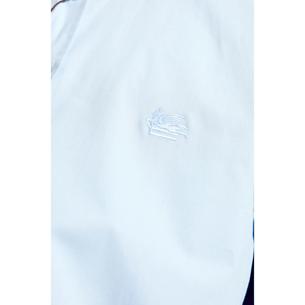 ETRO Klassiek Overhemd Blue Heren