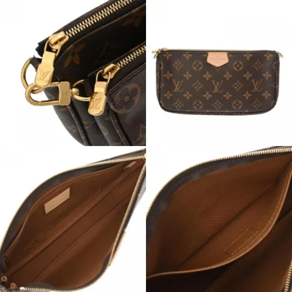 Louis Vuitton Vintage Pre-owned Canvas louis-vuitton-bags Brown Dames