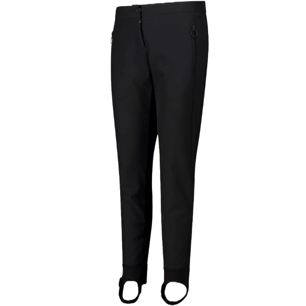 CMP Zwarte Waterdichte Skibroek Slim Fit Black Dames