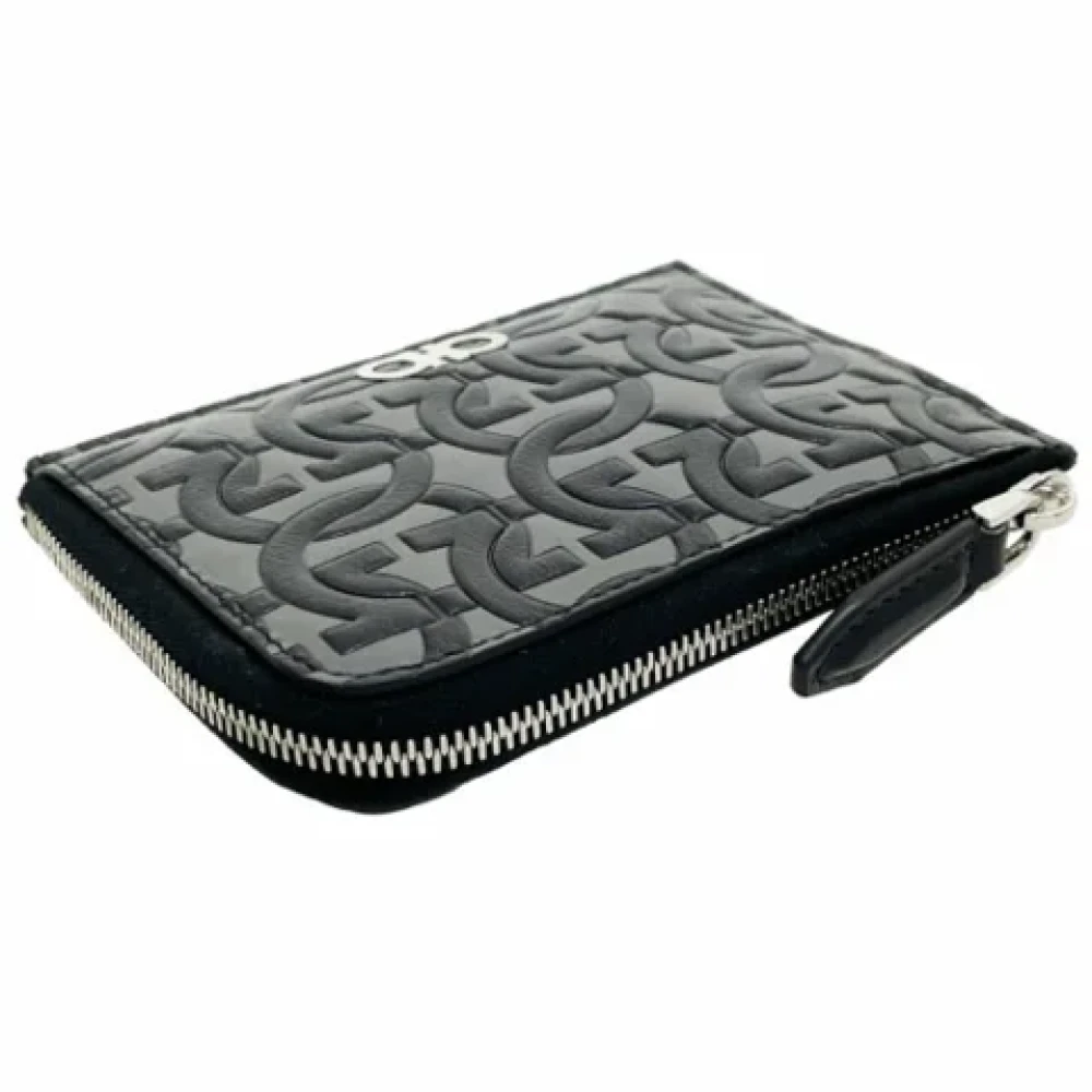Salvatore Ferragamo Pre-owned Leather wallets Black Dames
