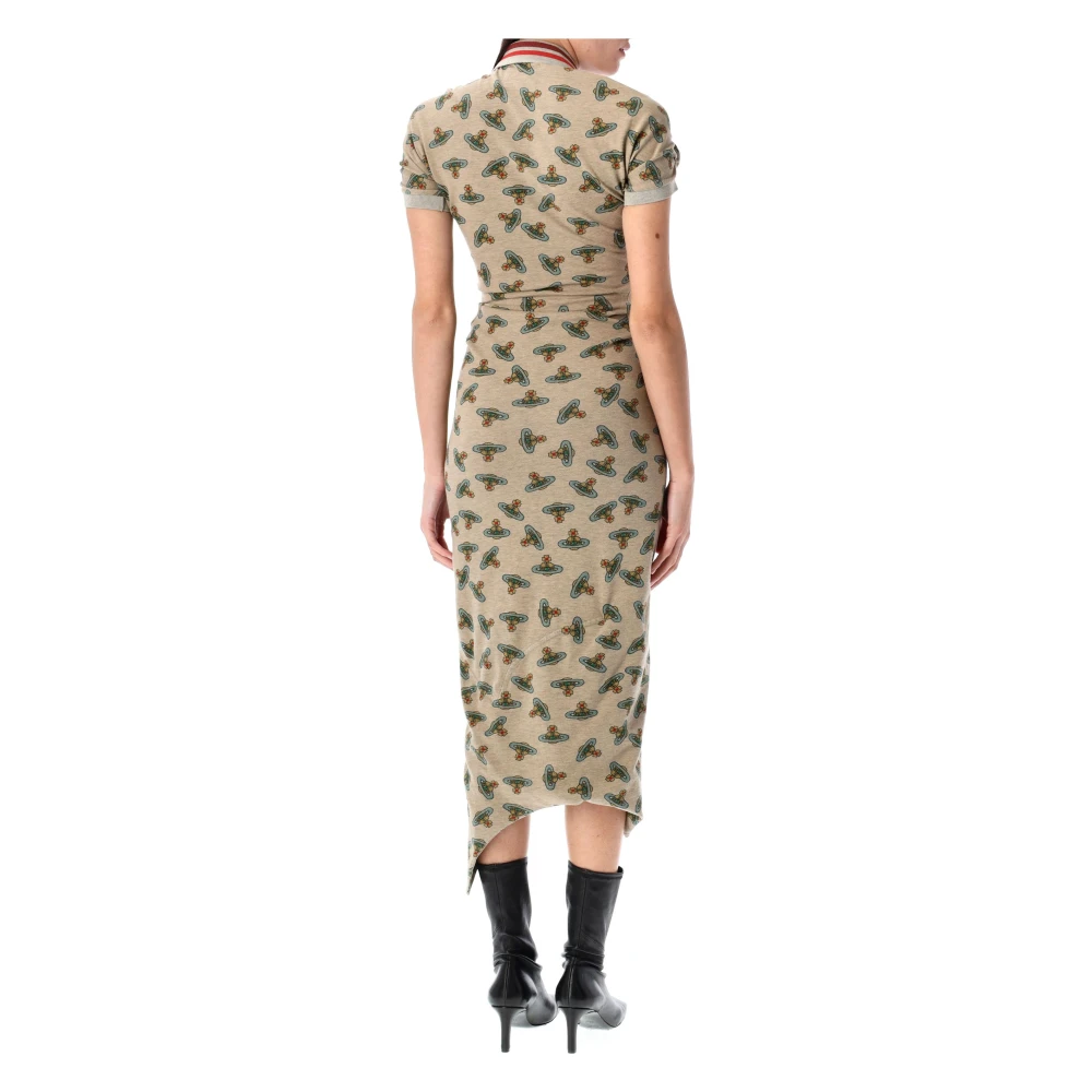 Vivienne Westwood Zand Overdyed Pulling Jurk Multicolor Dames