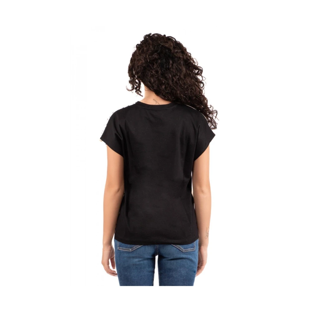 Max Mara Dames korte mouw blouse White Dames