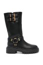 bottes-noires-avec-boucle
