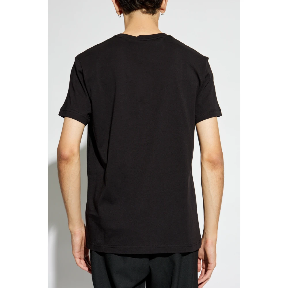 Versace Jeans Couture T-shirt met logo Black Heren