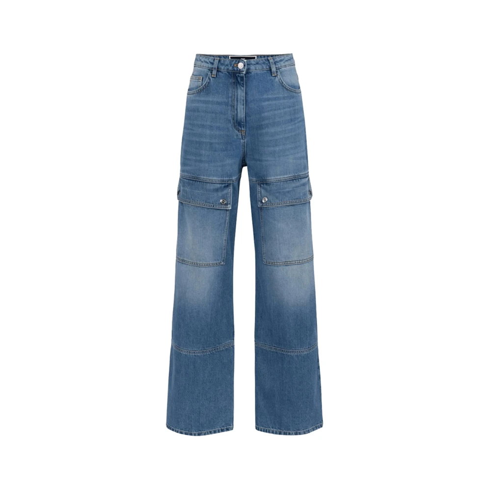 Blå Cargo Jeans