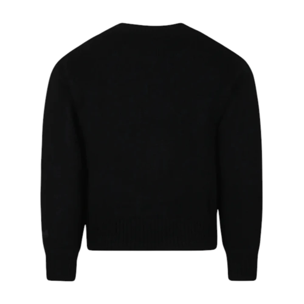MC2 Saint Barth Crew Neck Sweater Black Dames