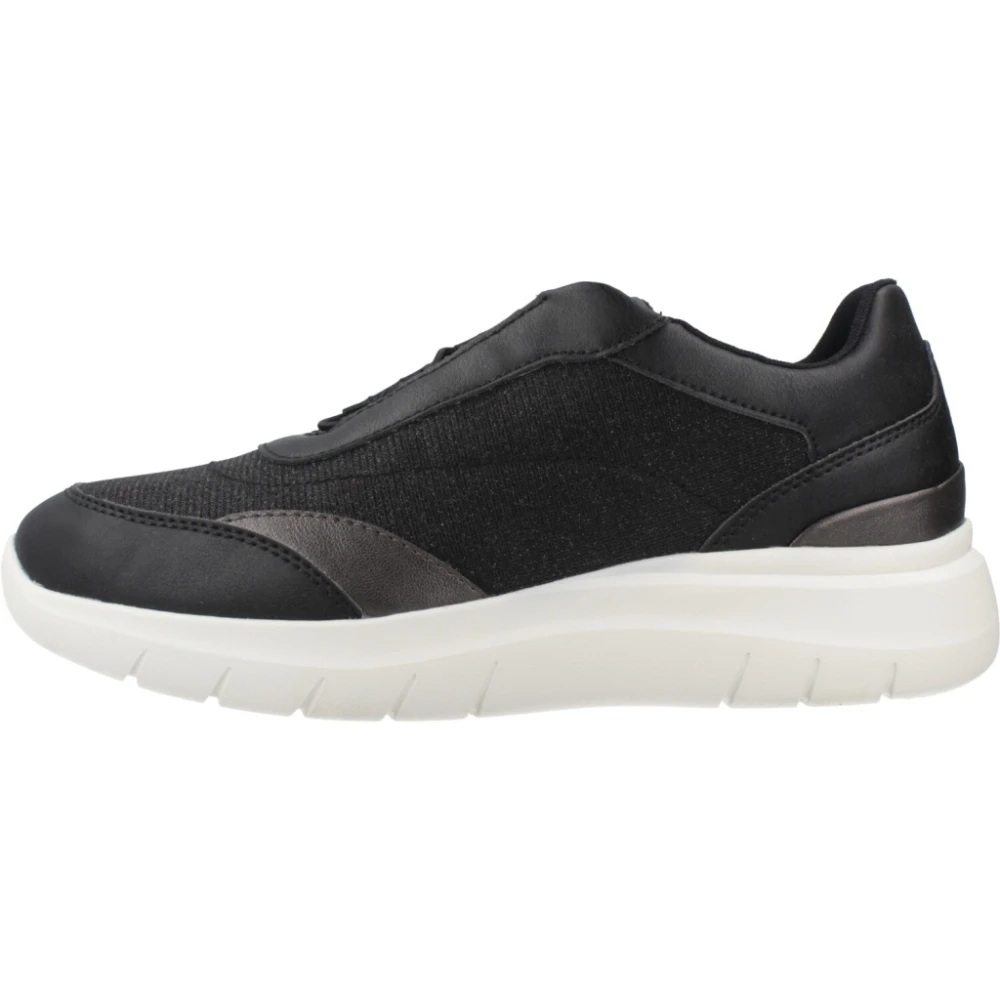 Geox D Plummery Dames Schoenen Zwart