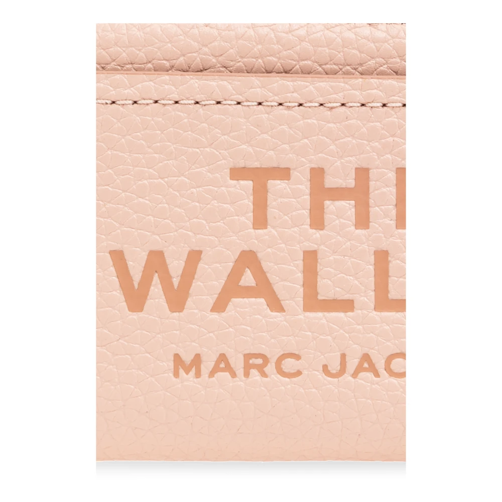 Marc Jacobs Leren portemonnee Pink Dames