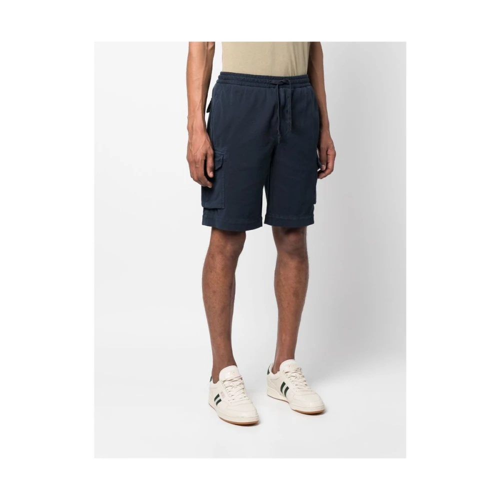 Circolo 1901 Navy Blauwe Cargo Shorts Blue Heren