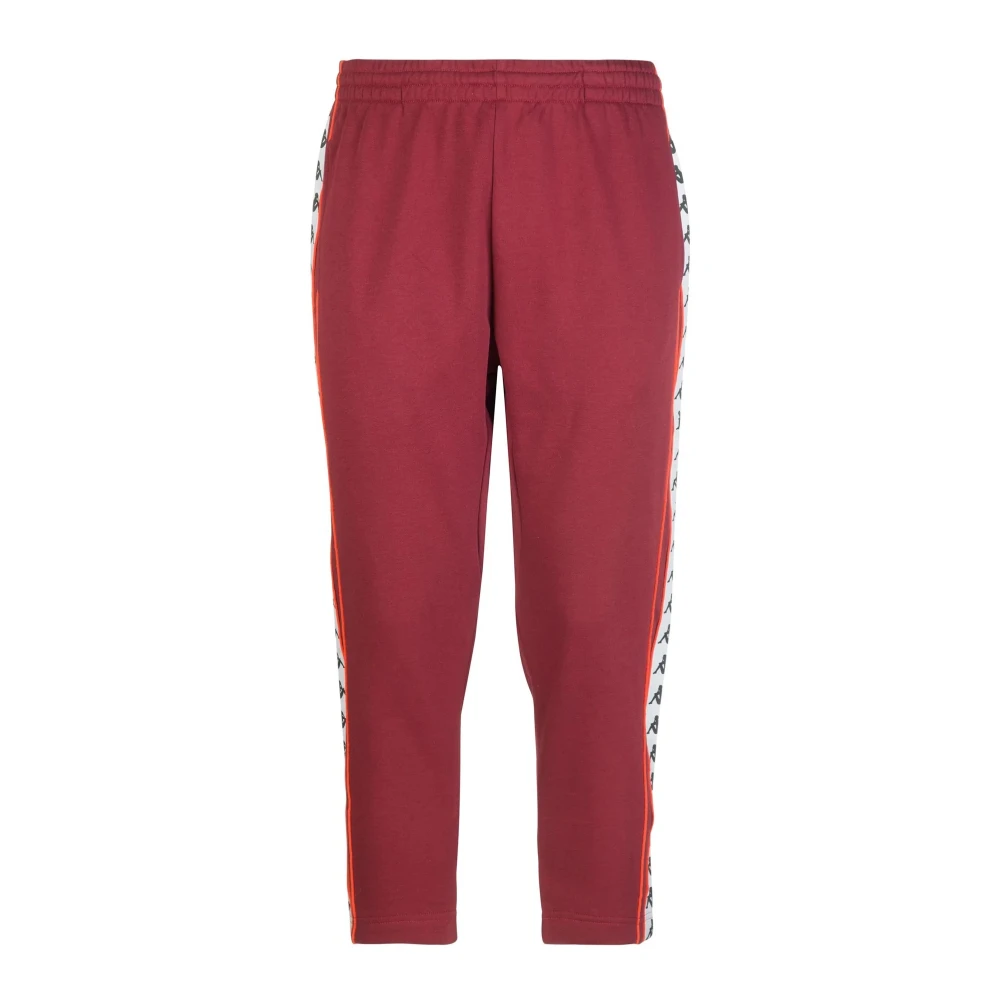 Kappa Trousers Red Heren