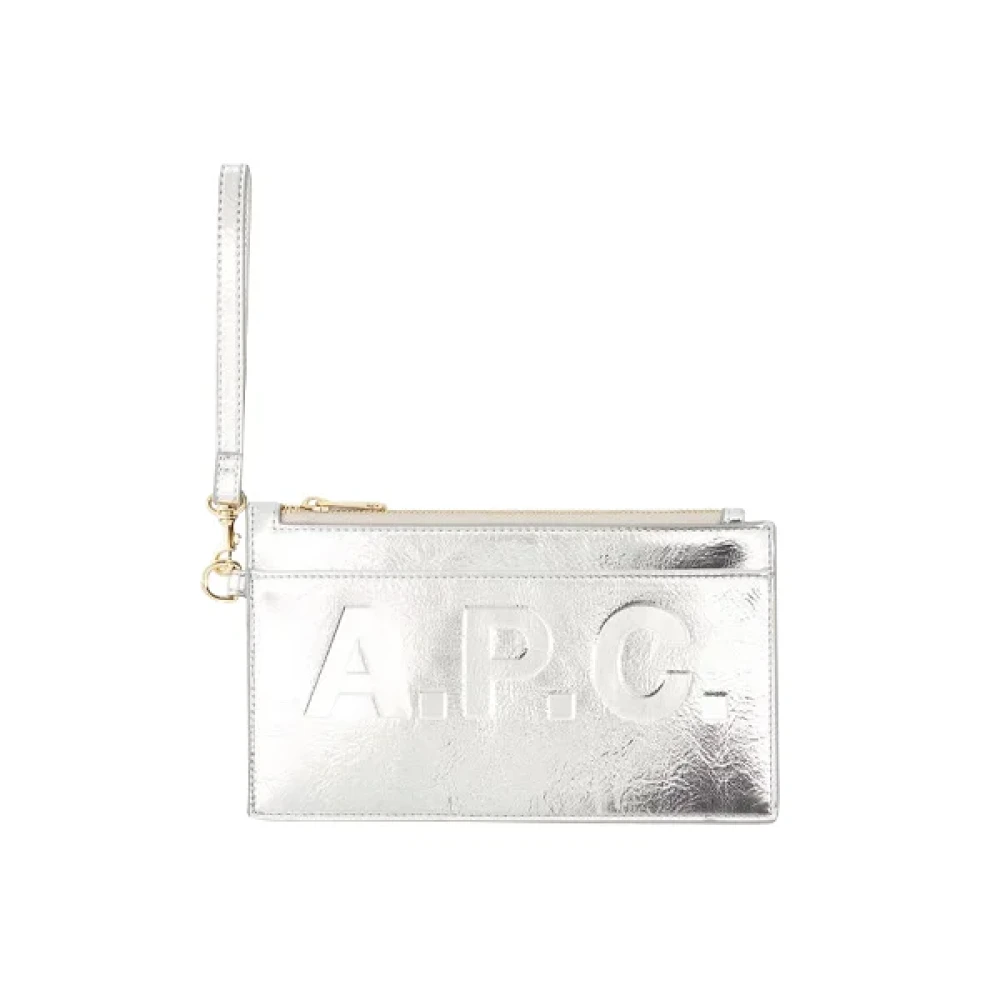 A.p.c. - Bags > Clutches - Gray - A.p.c. - Modalova