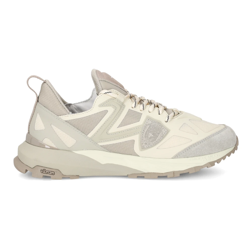 Philippe Model Men's Beige Sneakers, 11 Uk, Trainers Rocx Running