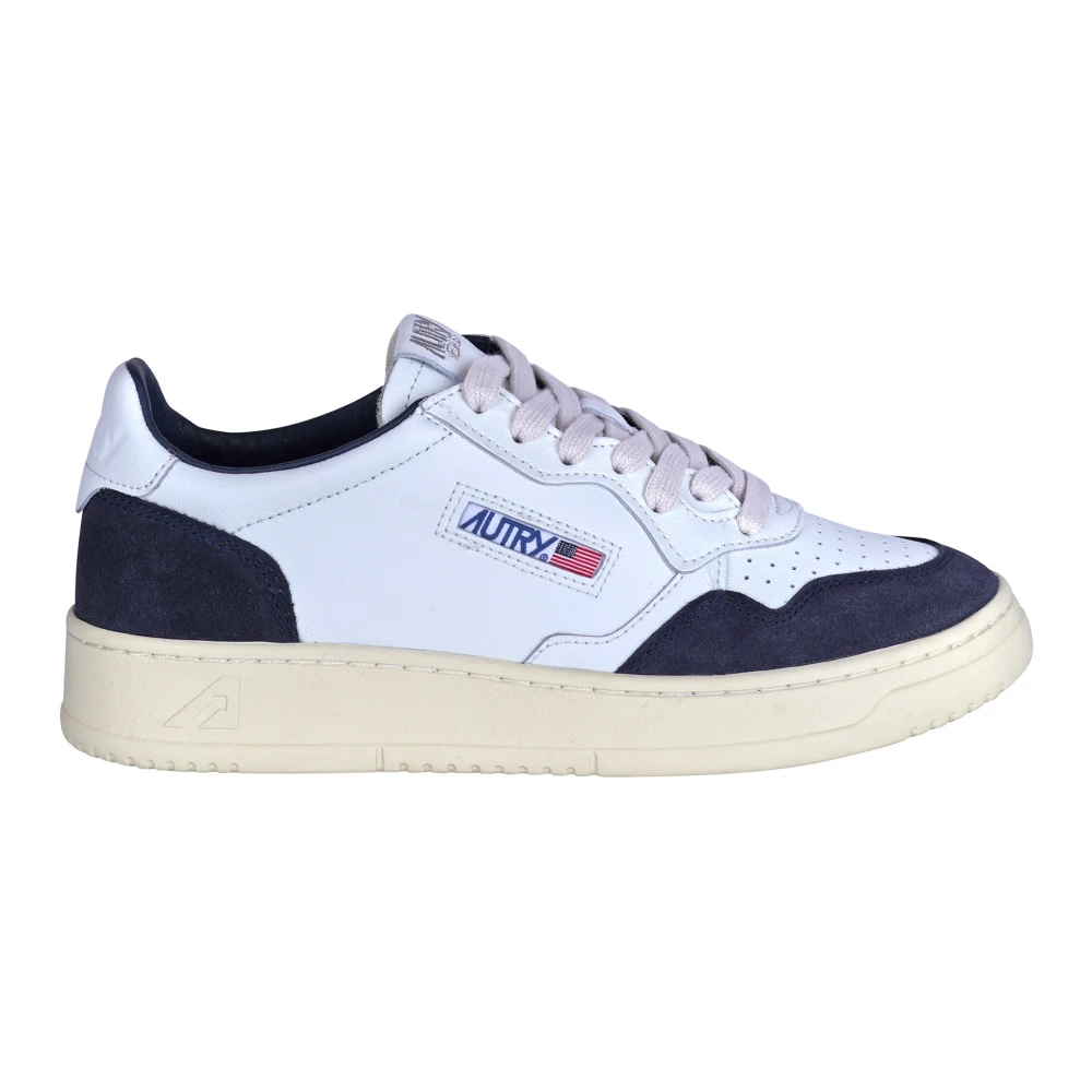 Autry Women's White Sneakers, 6 Uk, Medalist Low