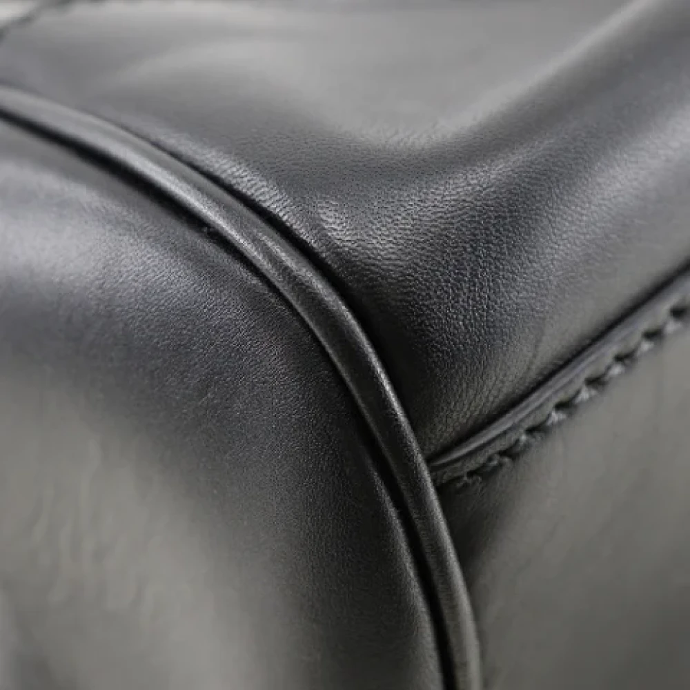Bottega Veneta Vintage Pre-owned Leather handbags Black Dames