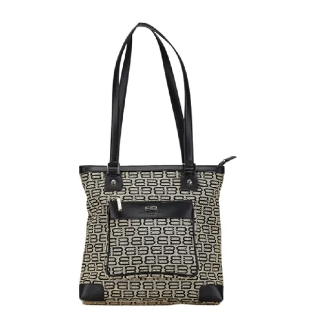 Balenciaga Vintage Pre-owned Canvas balenciaga-bags Gray Dames