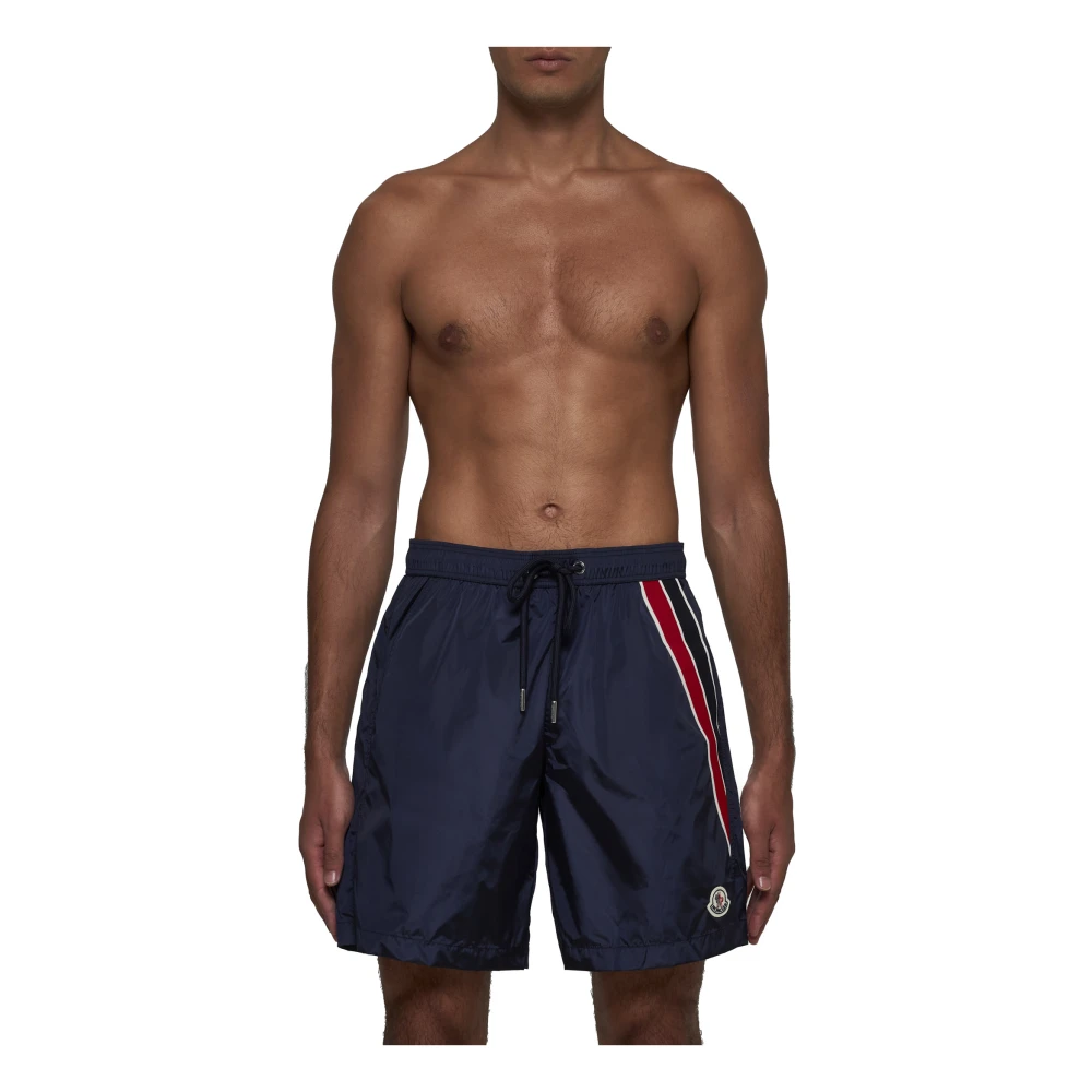 Moncler Blauwe Zee Kleding Blue Heren