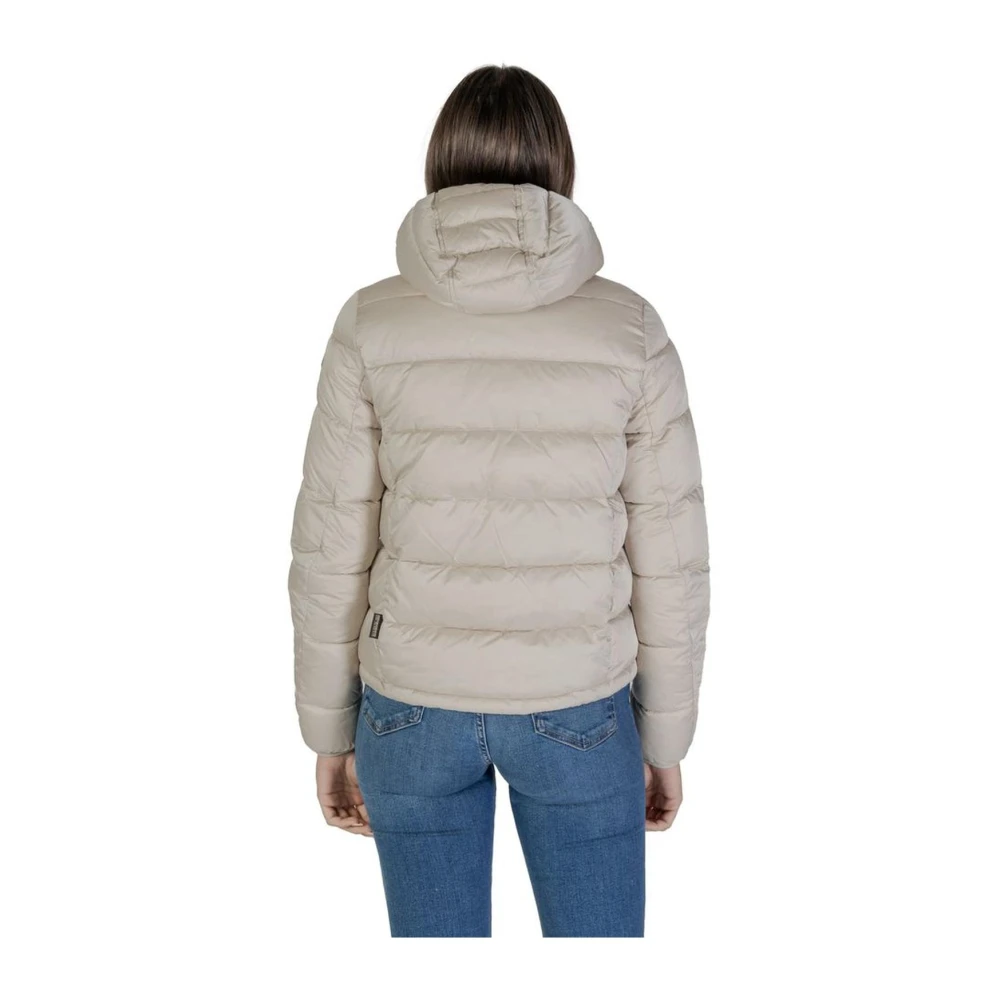 Napapijri Herfst Winter Dames Polyamide Jassen Collectie Beige Dames