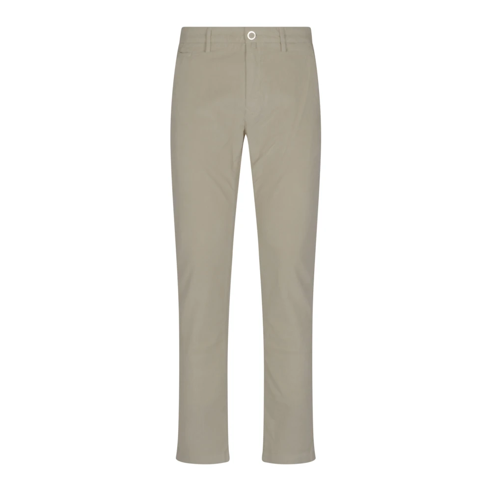 Jacob Cohën Men's White Pantalone Slim Fit Bobby