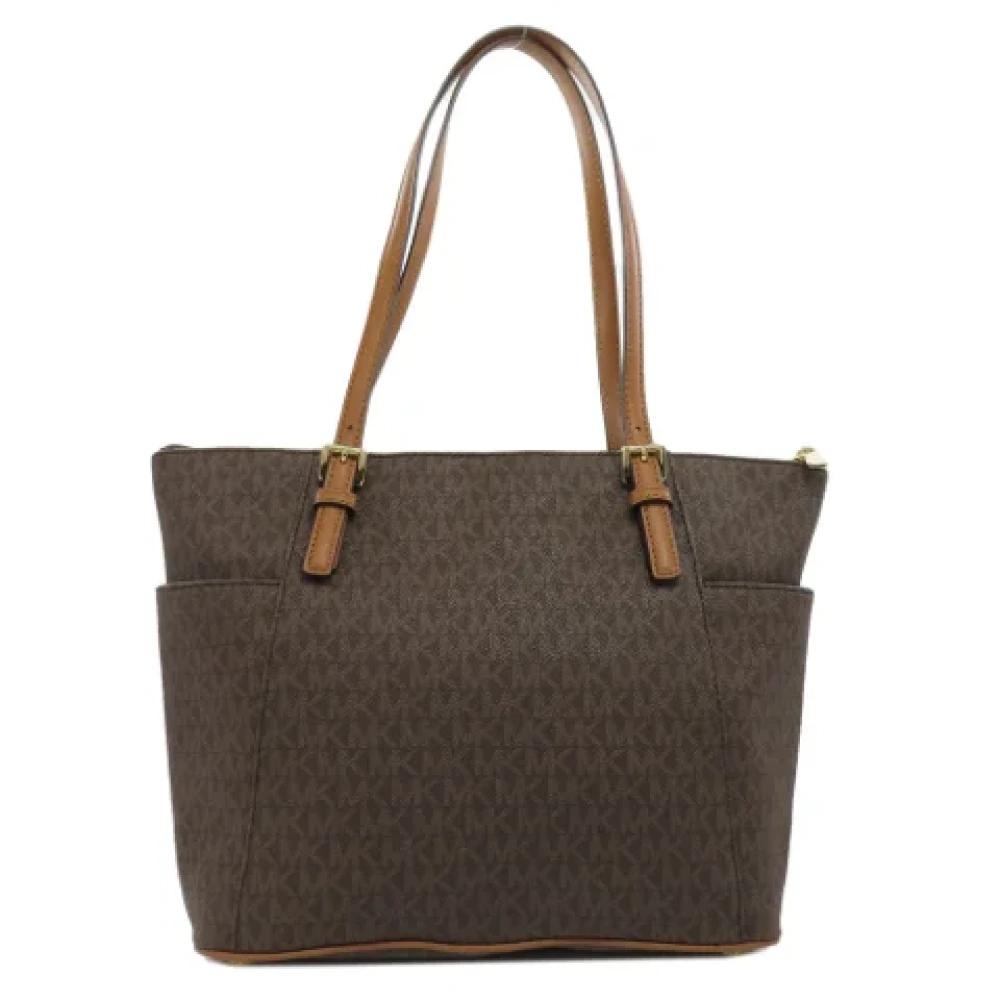 Michael Kors Pre-owned Fabric shoulder-bags Brown Dames