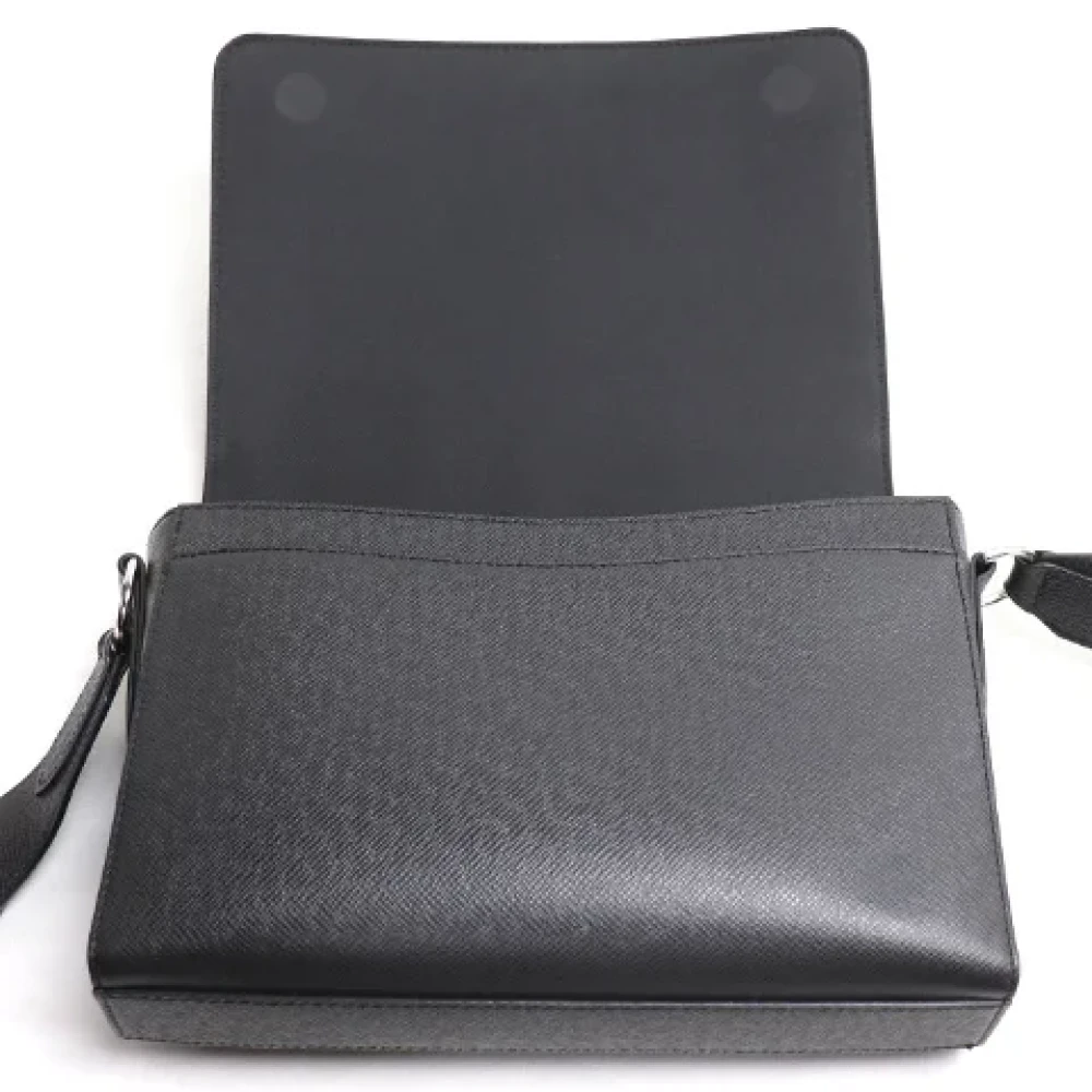 Louis Vuitton Vintage Pre-owned Canvas crossbody-bags Black Dames