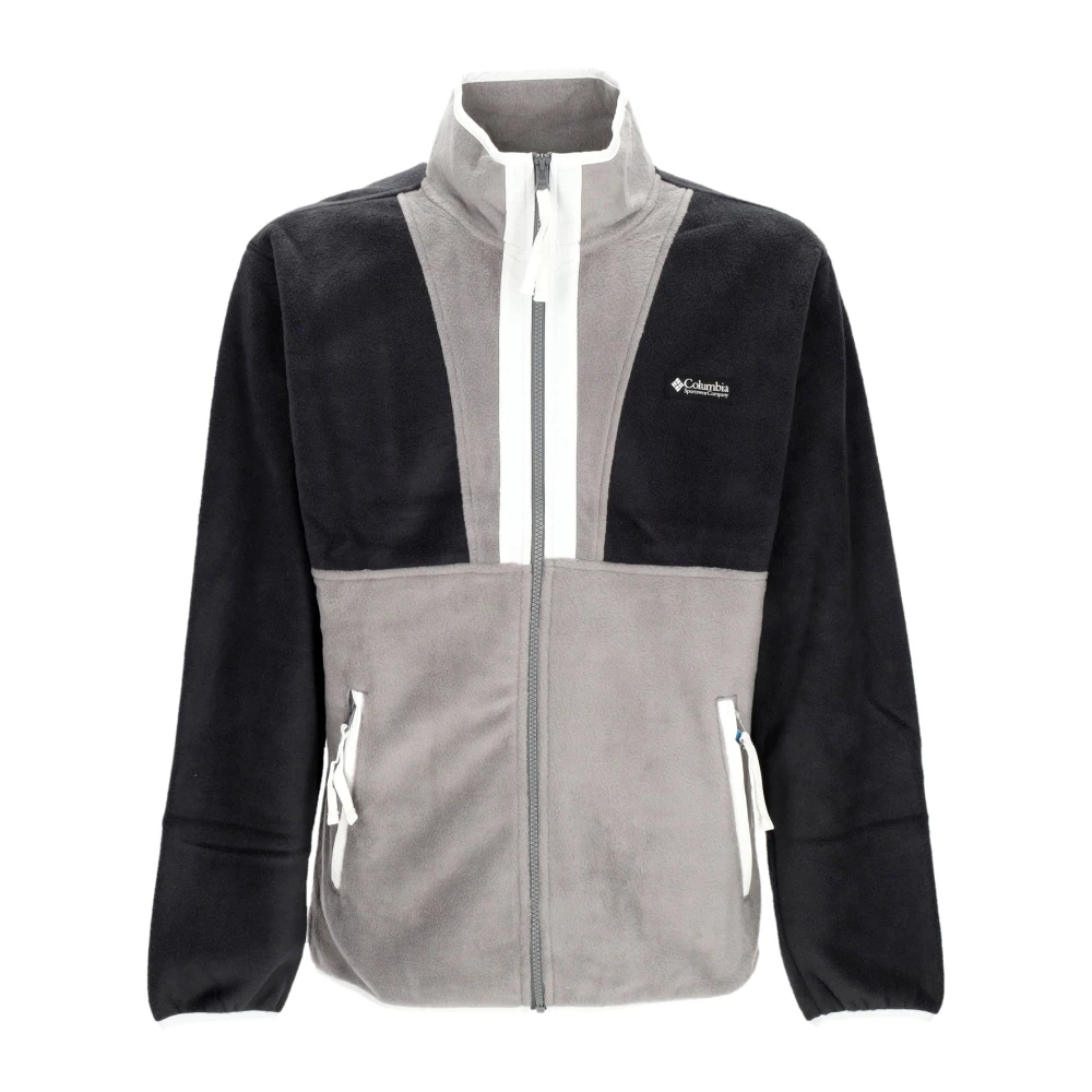 Columbia Fleecejack met volledige rits Zwart Grijs Gray Heren
