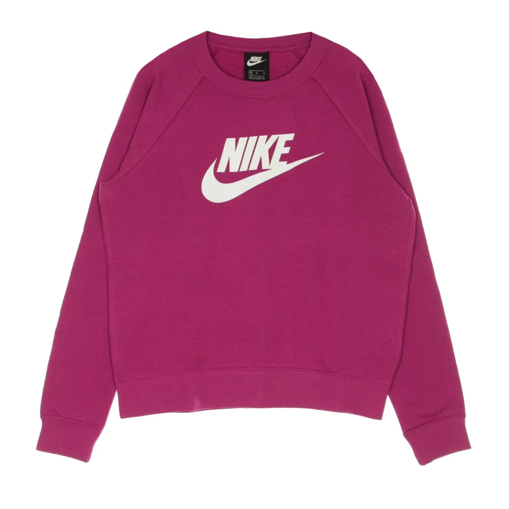 Nike Essential Crew HBR Sweatshirt Pink Dames