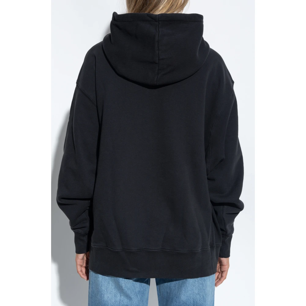 Anine Bing Zwarte Hoodie Black Dames