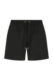 Pantaloncini di nuoto in poliestere neri
