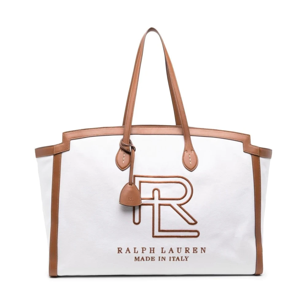 Ralph Lauren Grote Strandtas White Dames