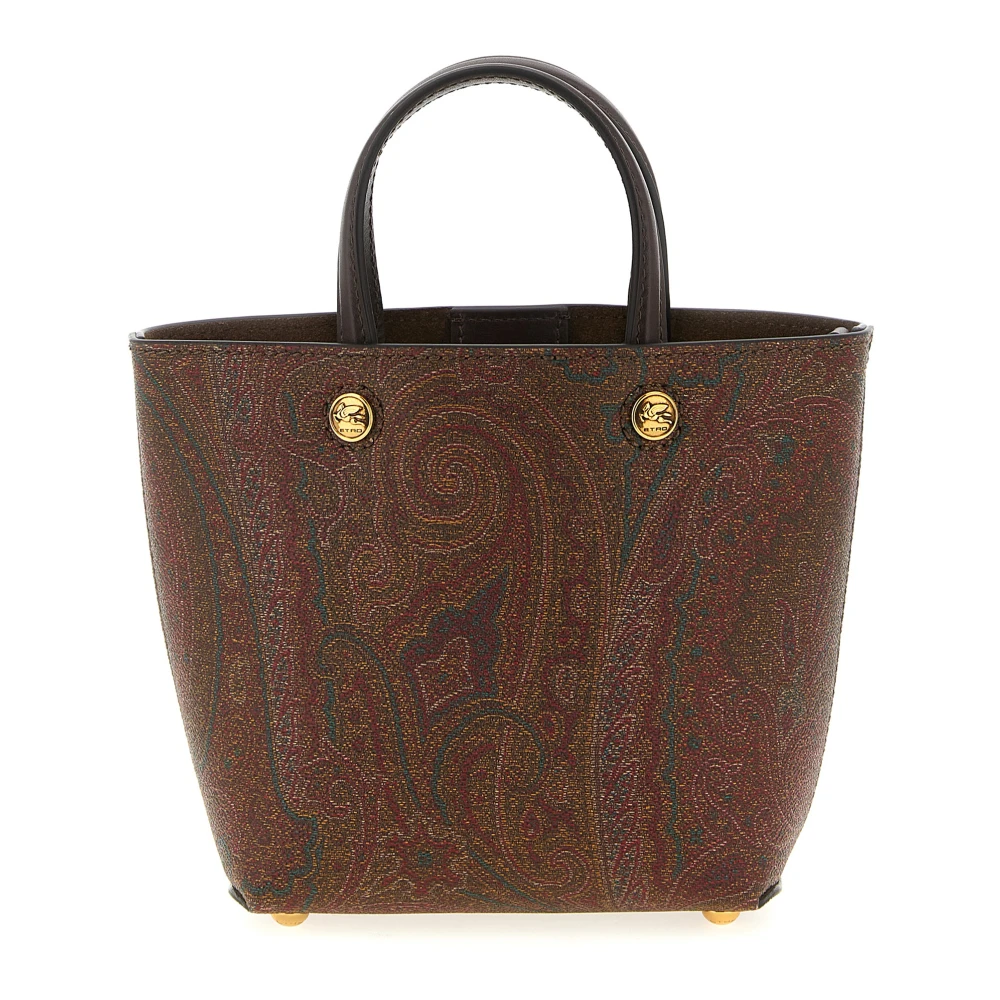 Etro Multicolor Shopping Bags, Female, One Size, Mini Essential Arnica Bag