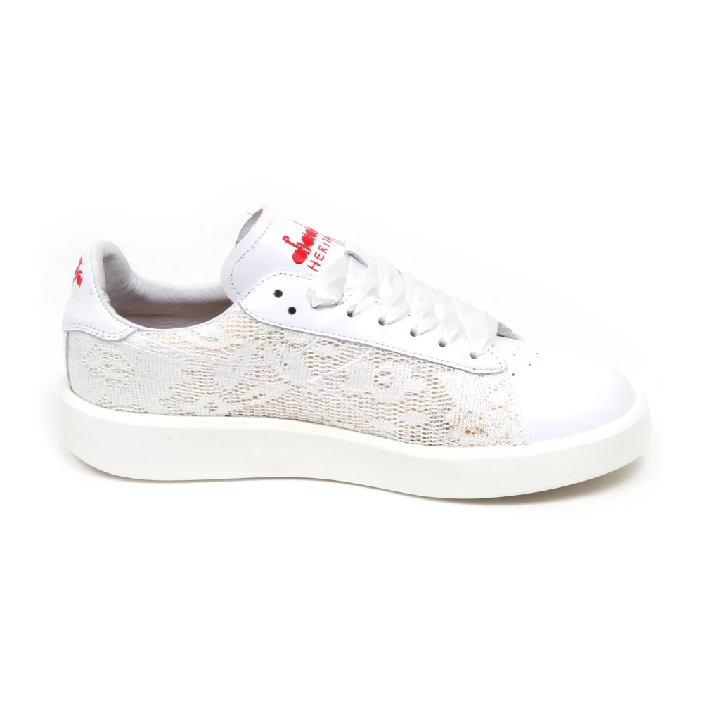 Diadora Heritage Game W Fuse Schoenen Dames Schoenen Wit